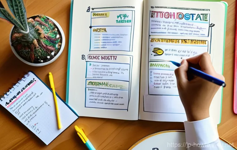 자기계발을 위한 생산성 높이기 - **Focused Digital Detox Workspace:**
    A professional individual (gender-neutral, perhaps a man in...